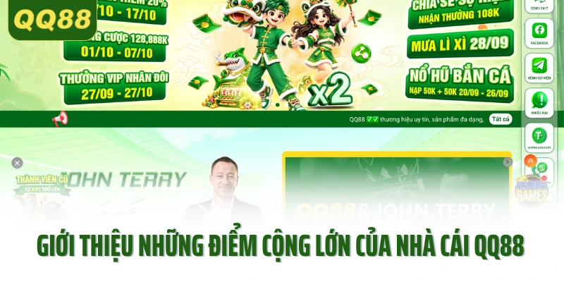 Giới thiệu kho game chất lượng, phong phú của QQ88